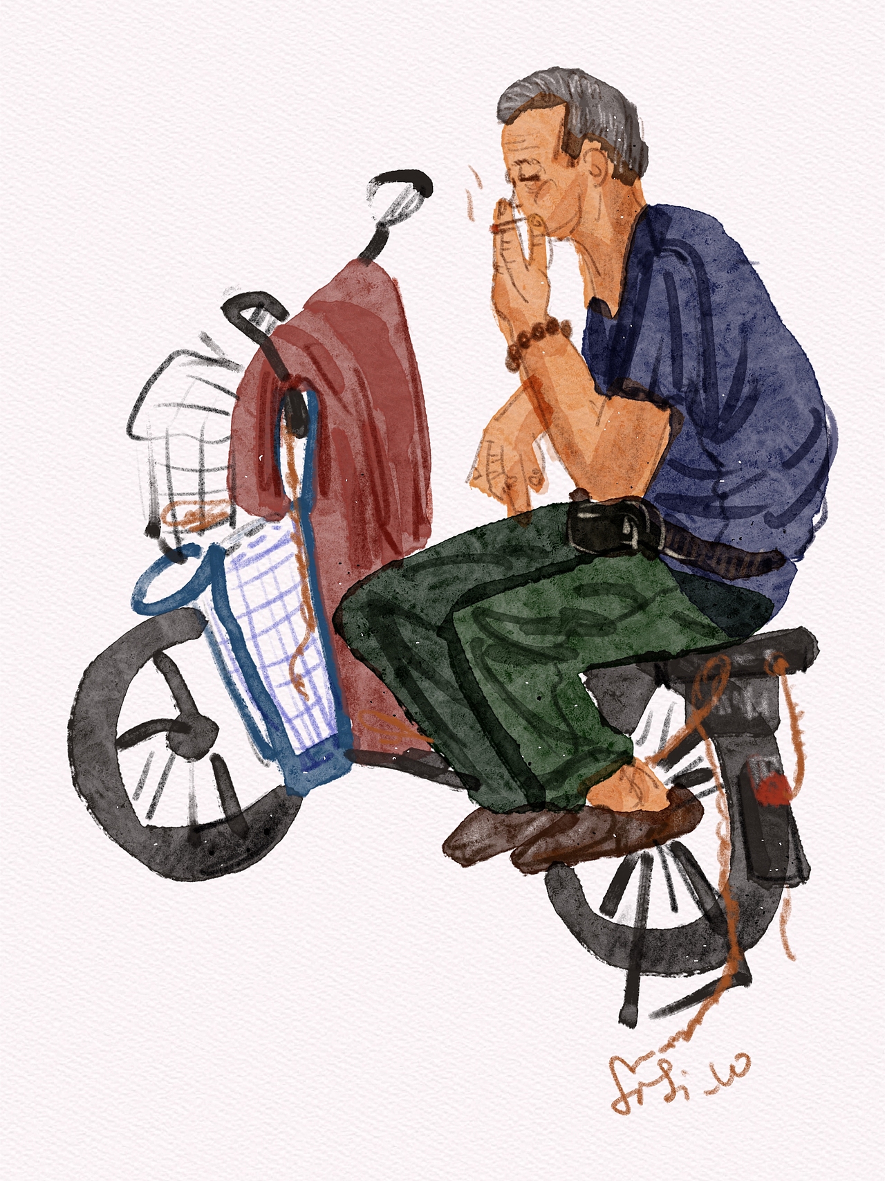 iPad水彩速写练习｜9～10月（图ZMzE5NTkyOTAw） - 创作习作 - 站酷设计师Sisi_W原创素材 - 站酷ZCOOL