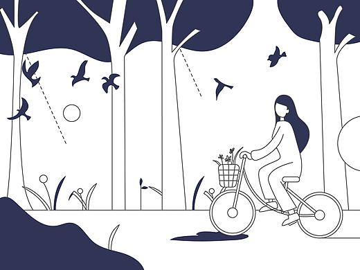 是长大呀（个人主页-ZMjg3OTk3NzY=） - 创作习作 - 站酷设计师月亮早安原创素材 - 站酷ZCOOL