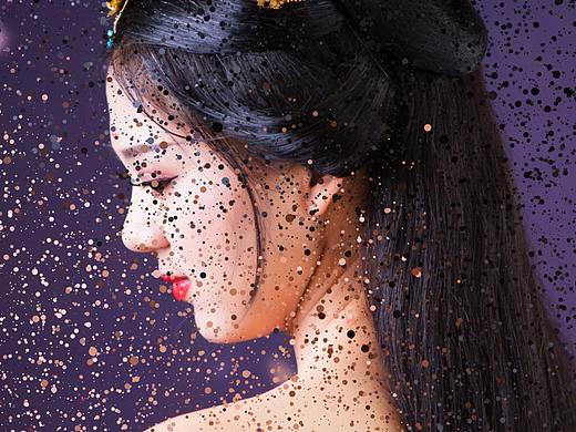 图片粒子转场效果