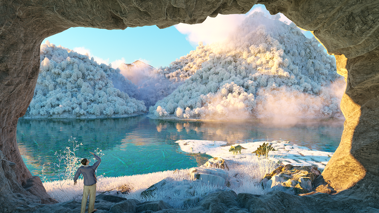 神秘地带的探险之旅|三维|场景|闫文超 - 原创作品 - 站酷 (zcool)