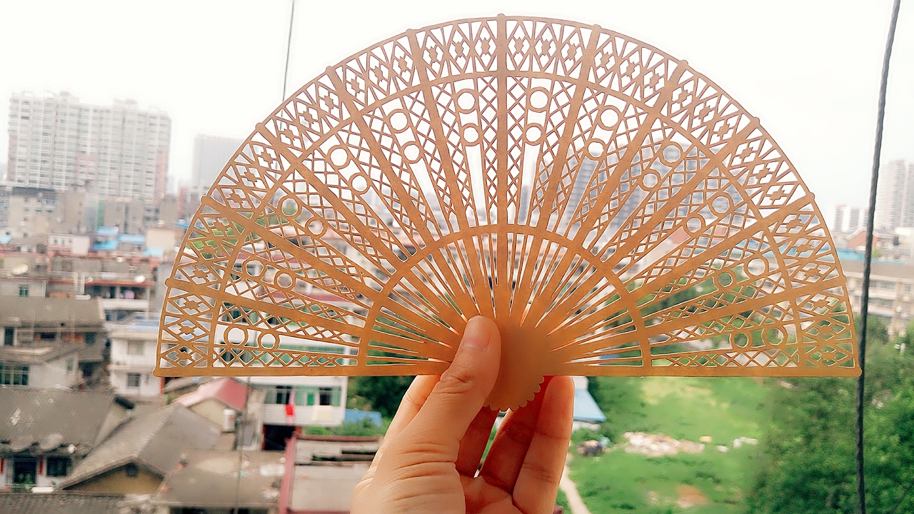 纸扇（图ZMTExMDg5Mzc2） - 其他手工艺 - 站酷设计师叶若茜原创素材 - 站酷ZCOOL