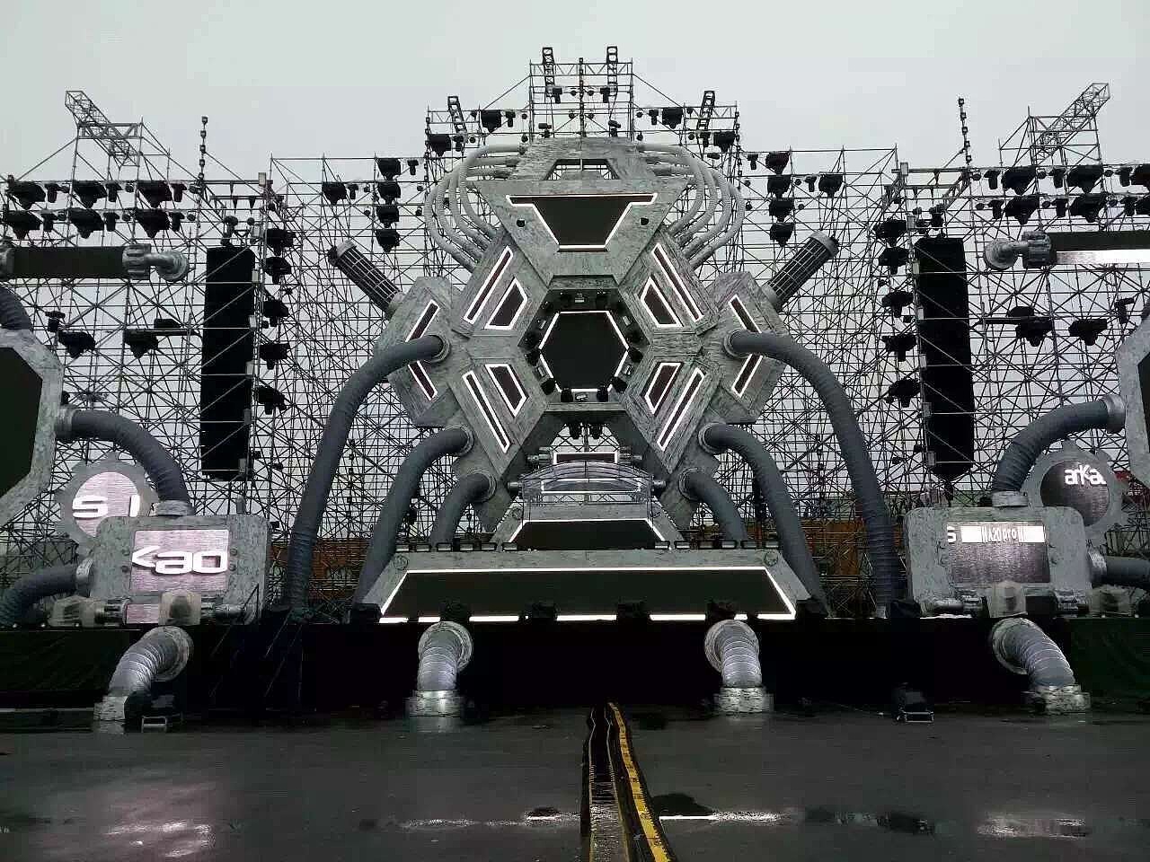 2016上海百大DJ音乐节（图ZMTUxODEzODQw） - 舞台美术 - 站酷设计师廖定敏_Manman原创素材 - 站酷ZCOOL