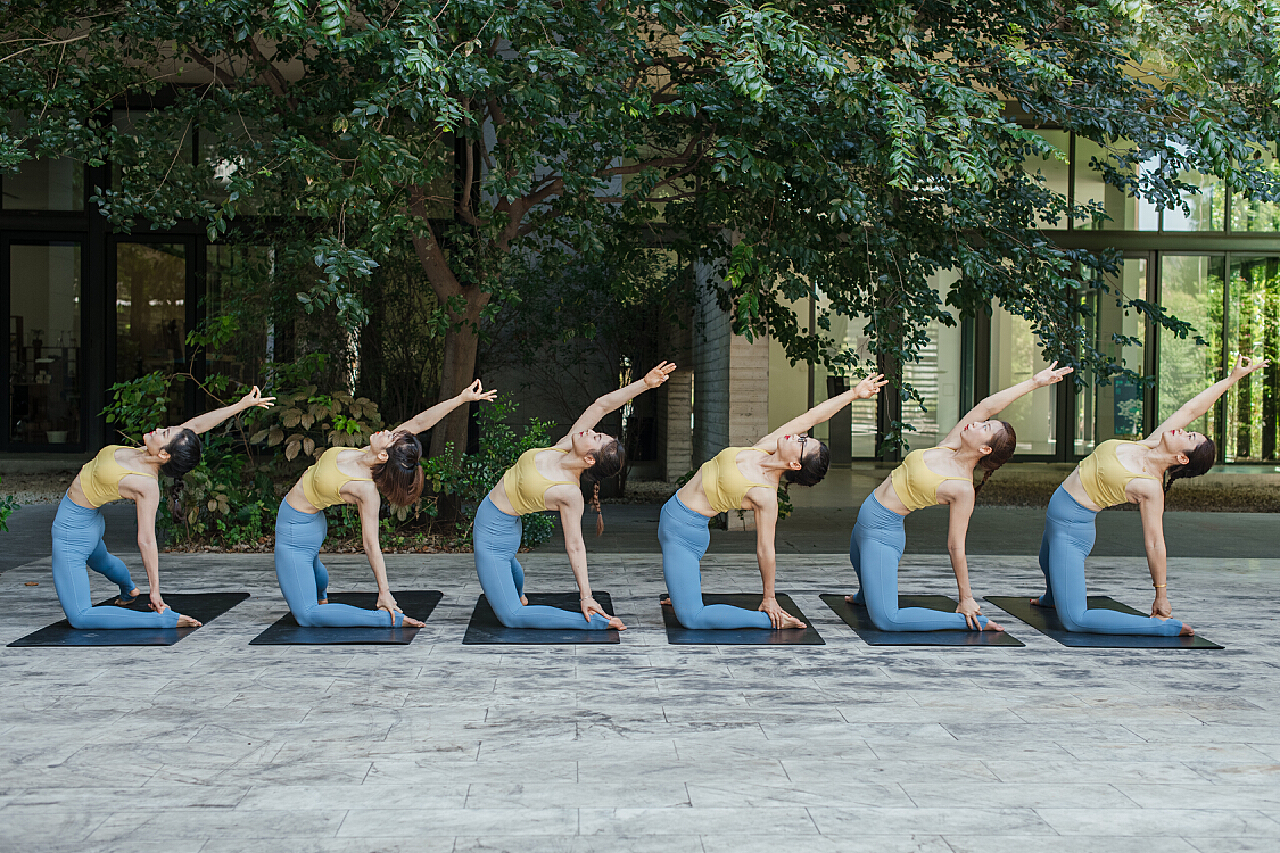 我校瑜伽队在2020年中国大学生健康活力云系列健身瑜伽赛中实现三连冠-广州大学新闻网