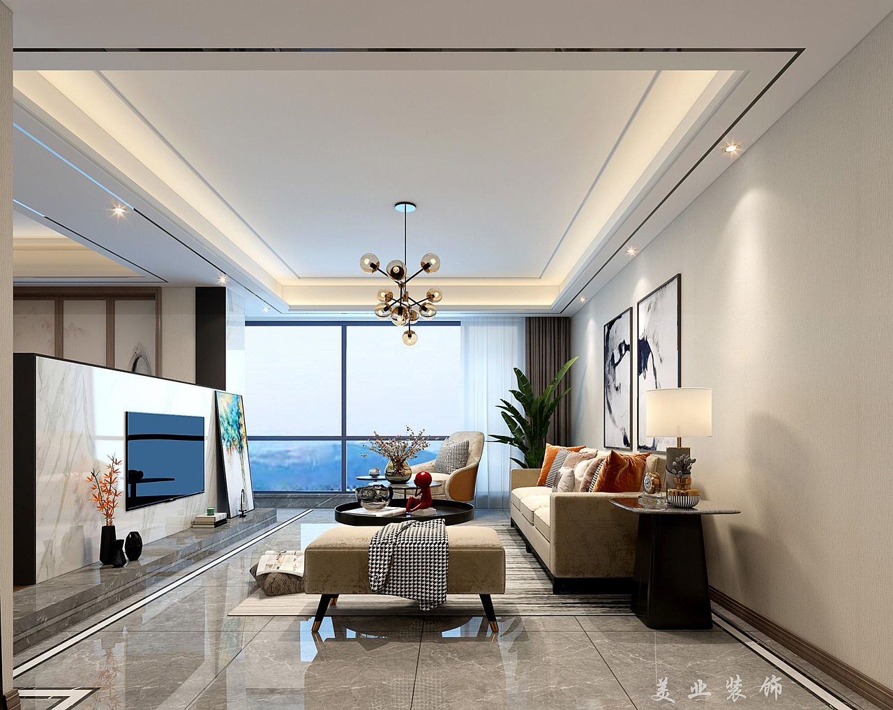 美业空间——姚江湾（图ZMzEyOTIwMTg4） - 家装设计 - 站酷设计师美业空间原创素材 - 站酷ZCOOL