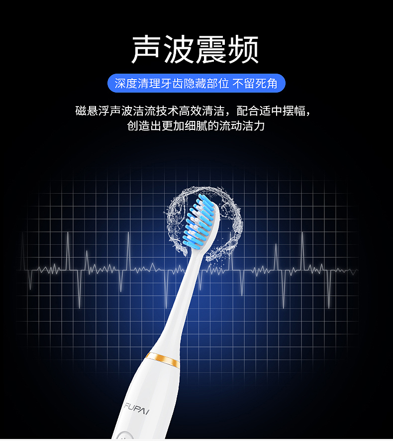 电动牙刷详情页