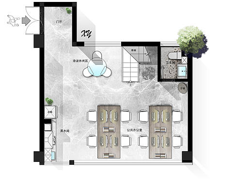 彩平表现（办公室）