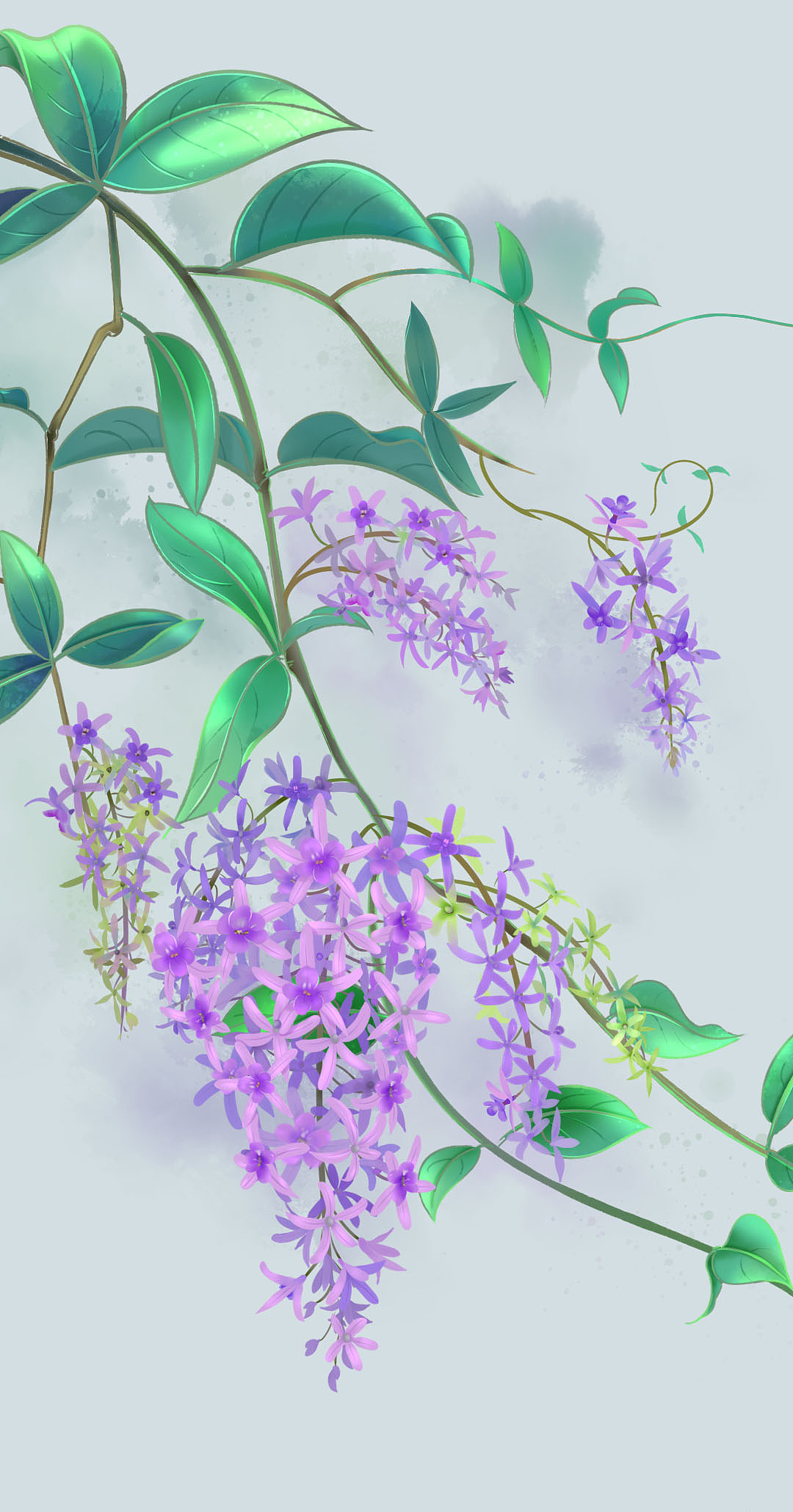 那些国潮古风水彩花儿（图ZMzc4MjUxMzQ4） - 商业插画 - 站酷设计师四夕宇辉原创素材 - 站酷ZCOOL