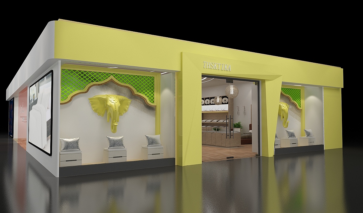 艾蒂浮兰店面3d效果图设计,定制各类3d效果图施工图