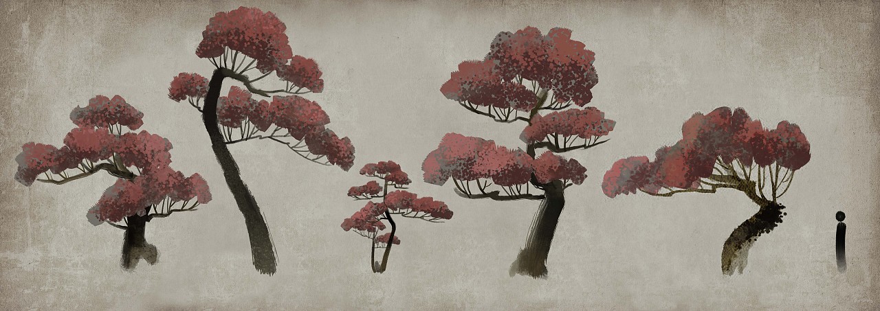 水墨风游戏概念设计