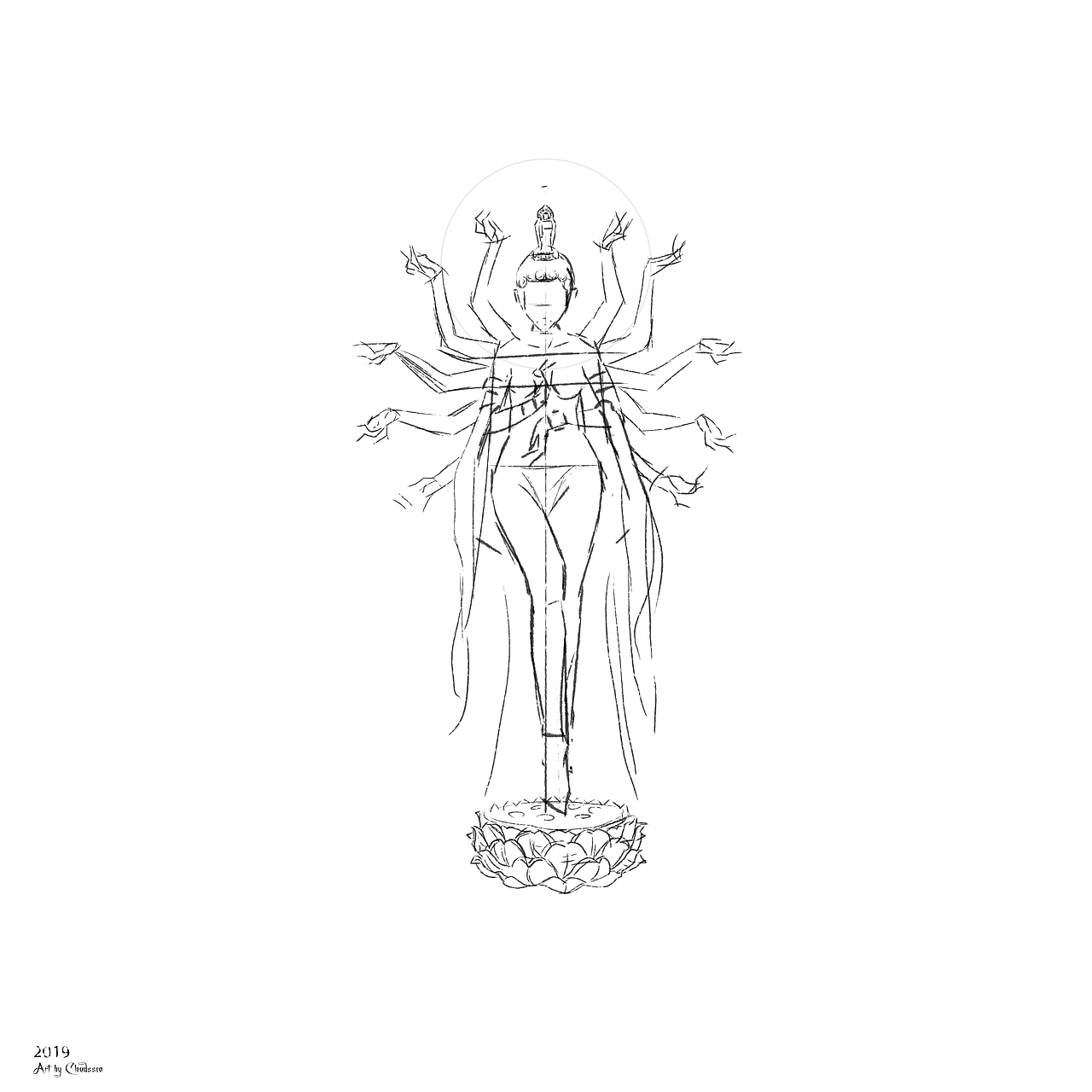 菩提本无树何处惹尘埃《千手观音》