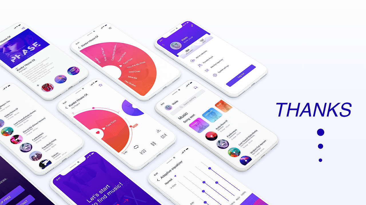 M音乐播放器设计（图ZMTc3MDUyMzIw） - APP界面 - 站酷设计师木易川日原创素材 - 站酷ZCOOL