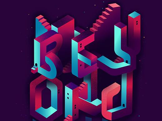 纪念碑谷风格3D插画（个人主页-ZMjYwMzM3OTI=） - 创作习作 - 站酷设计师只此ID原创素材 - 站酷ZCOOL
