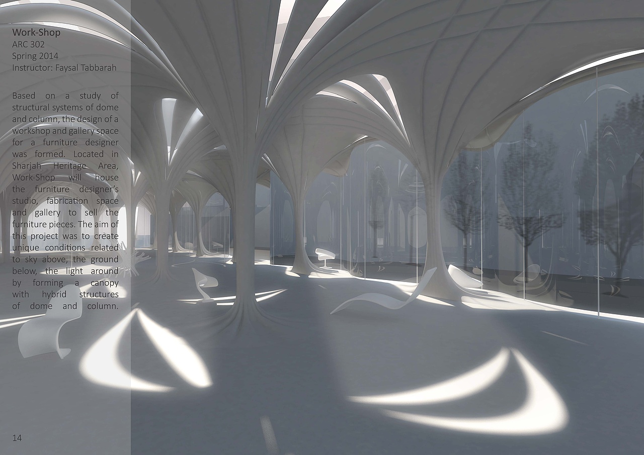 建筑结构作品集 architecture portfolio