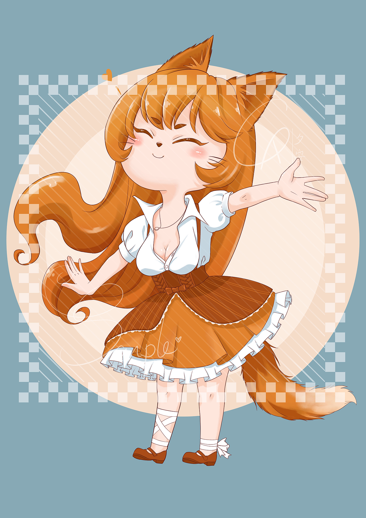 二次元小动物拟人