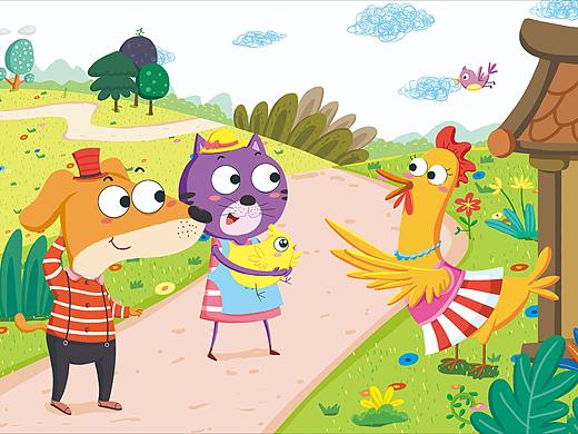 普林斯作品案例-儿童绘本（个人主页-ZNDc0MDUyNzY=） - 绘本 - 站酷设计师酷酷的李唯依原创素材 - 站酷ZCOOL