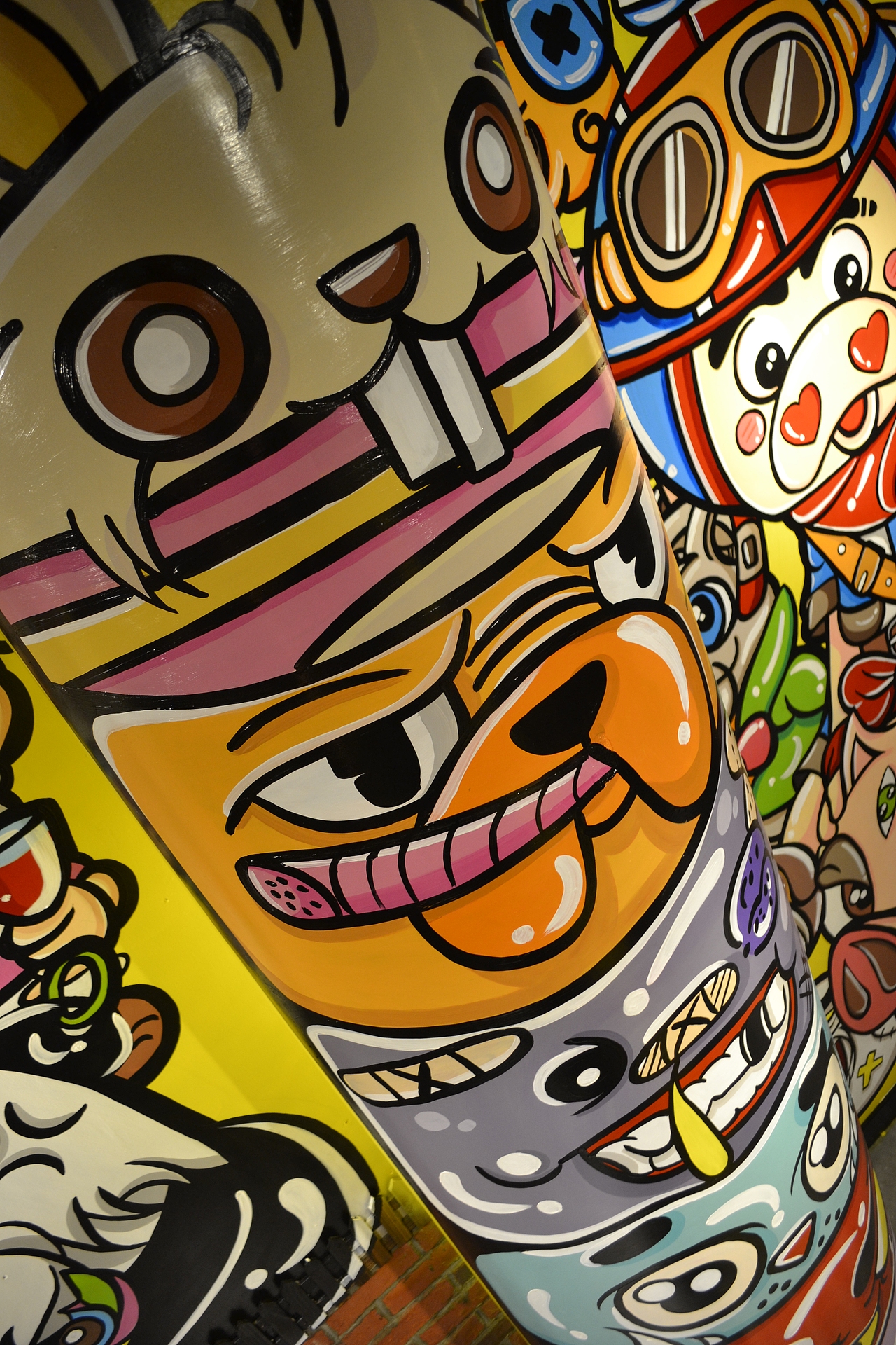 清潭洞烤肉原创壁画-第三弹（图ZNjY0NTMxMzY=） - 新锐潮流插画 - 站酷设计师痞子JACK原创素材 - 站酷ZCOOL