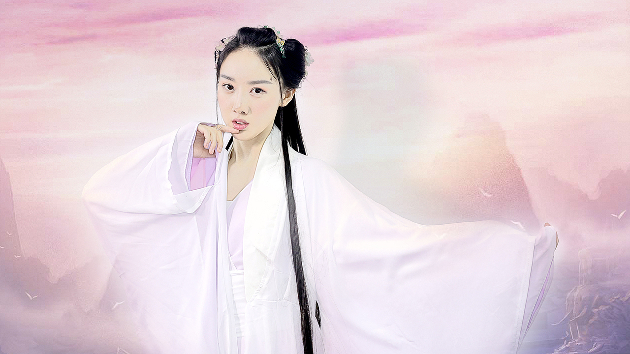 水墨风人像（图ZODA1NTMwNTY=） - 海报 - 站酷设计师一架造粪机原创素材 - 站酷ZCOOL