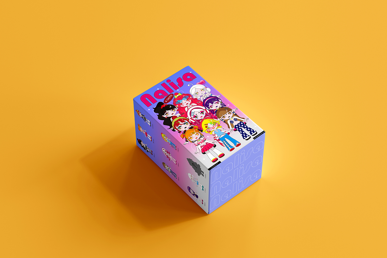 nalisa盲盒（图ZMjk5MTg4NjY0） - IP形象 - 站酷设计师XNN1999原创素材 - 站酷ZCOOL