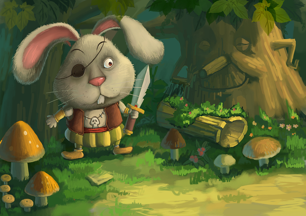 儿童插画（图ZODQ0NDAwNA==） - 创作习作 - 站酷设计师1039072221原创素材 - 站酷ZCOOL