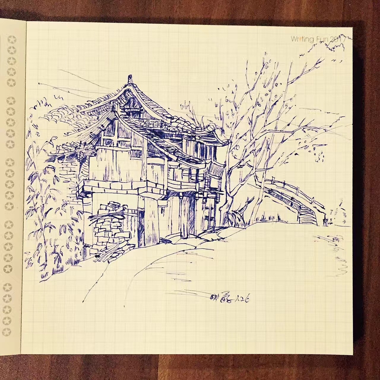 最近临摹的一些风景速写（图ZODQ0OTc4ODQ=） - 绘画 - 站酷设计师N香蕉蘑菇N原创素材 - 站酷ZCOOL