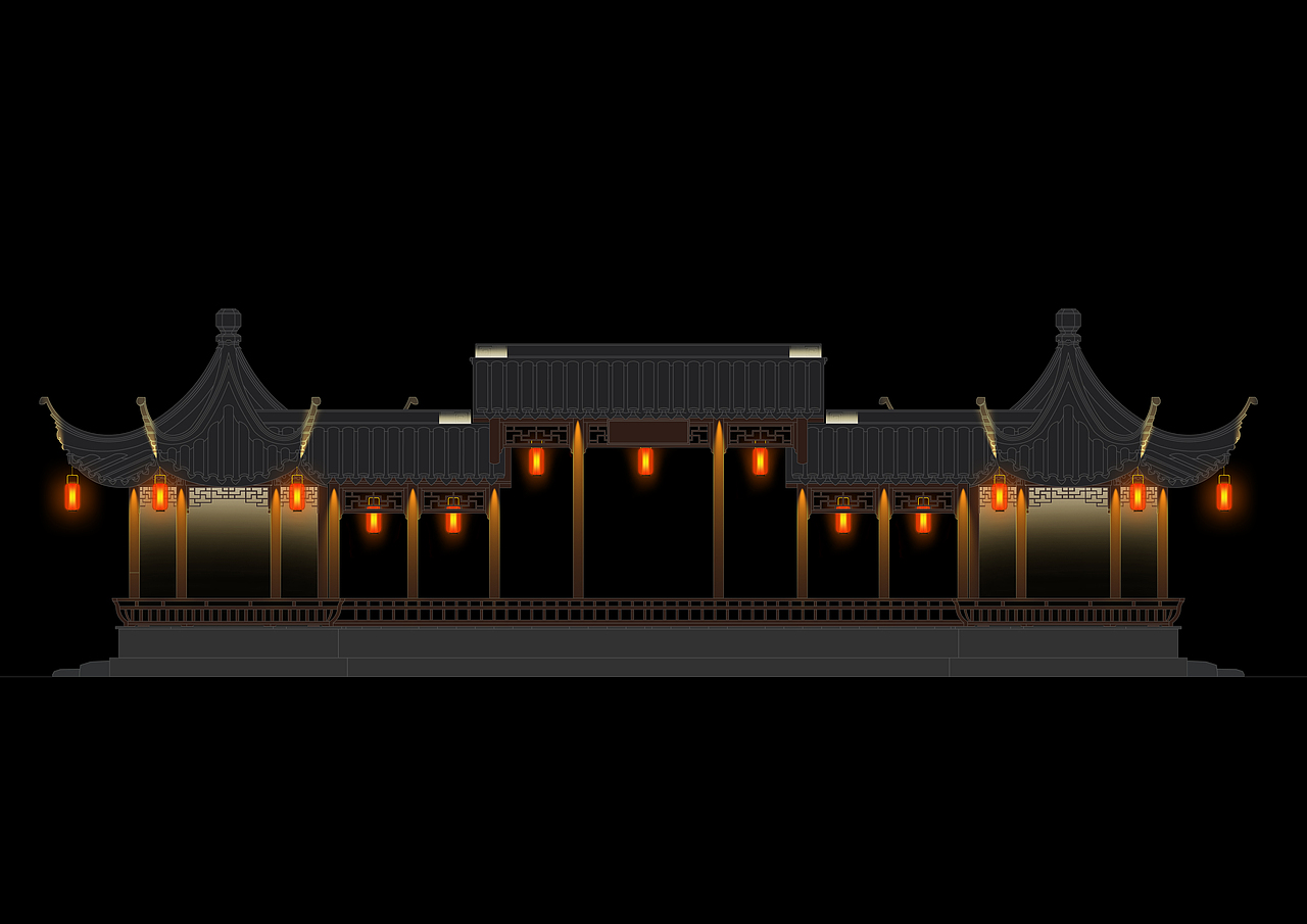 夜景照明 分析图（图ZOTk3Mzc1MDQ=） - 其他 - 站酷设计师黑白生活原创素材 - 站酷ZCOOL
