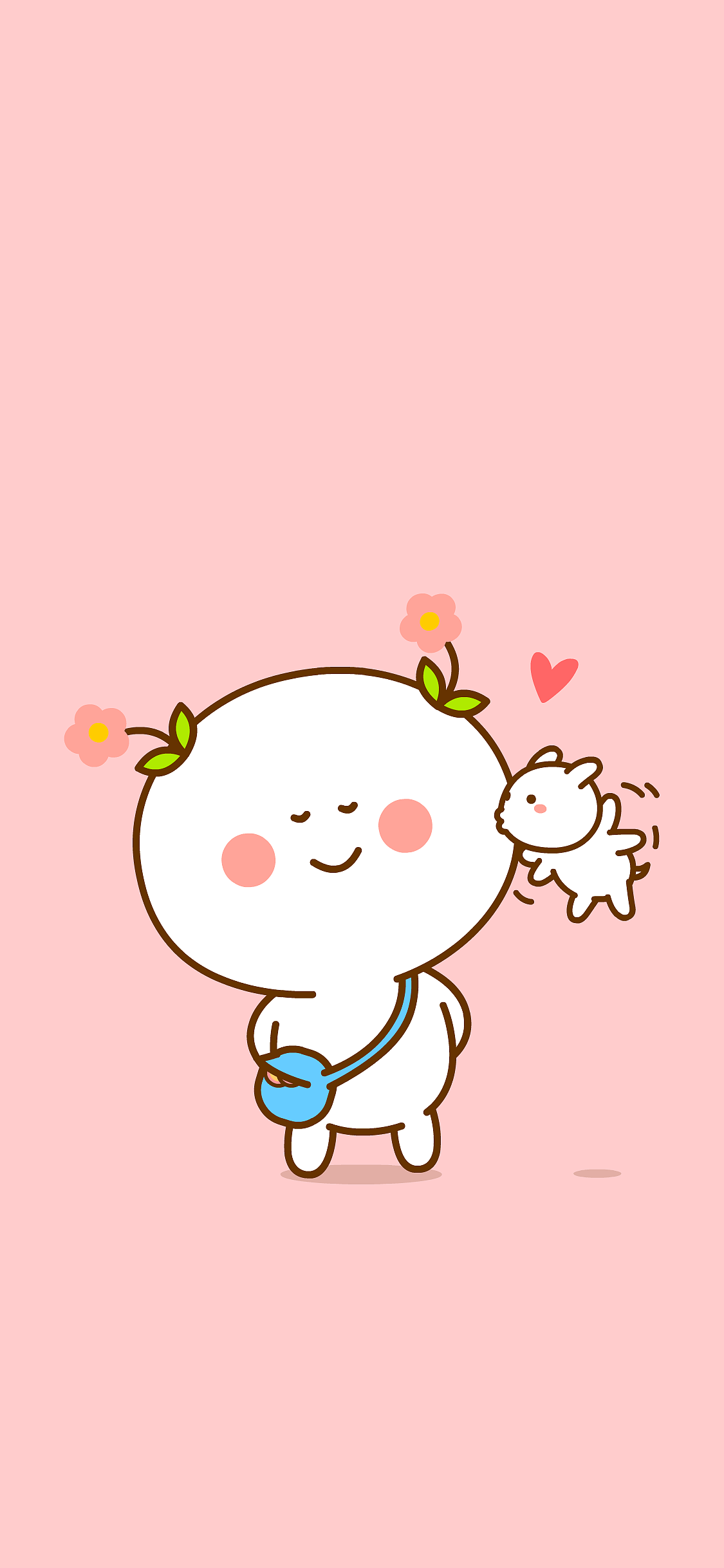 桃小仙二花情人节头像壁纸