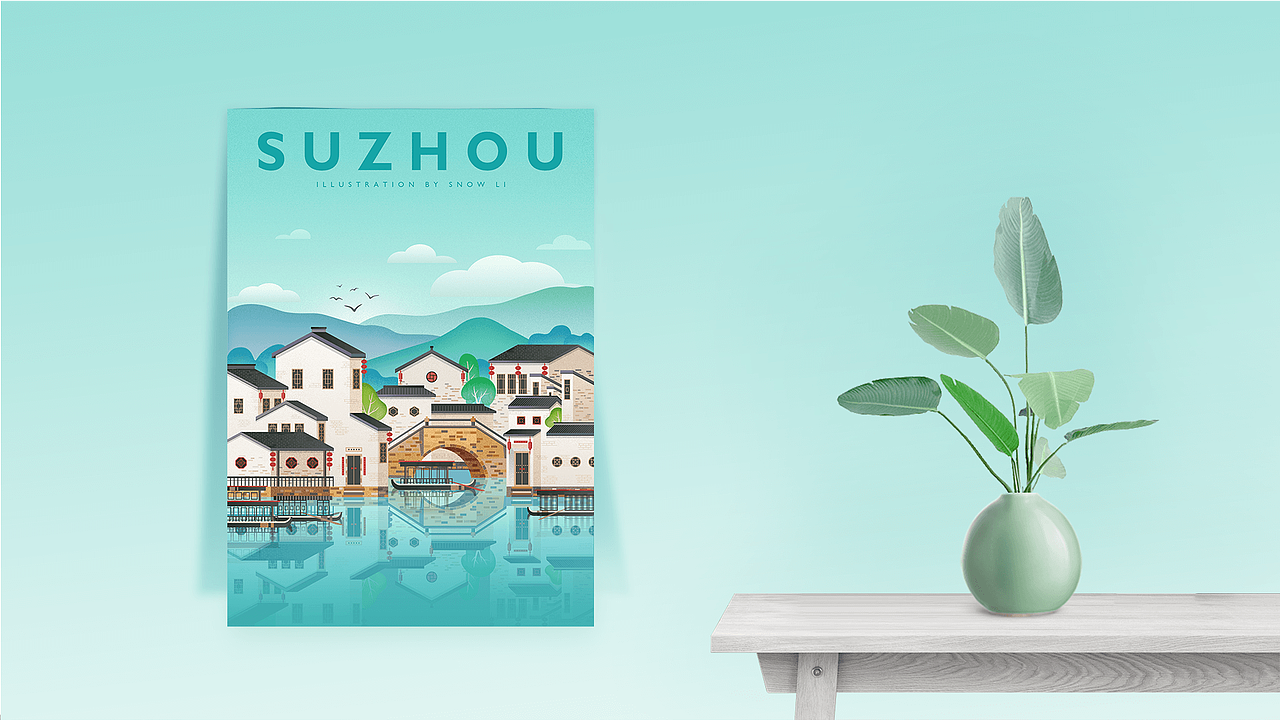 插画系列之城市印象