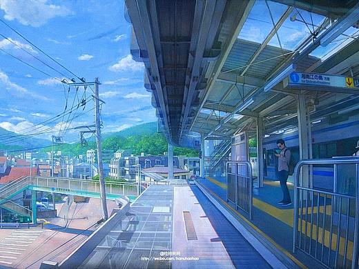 江之岛的轻轨站
