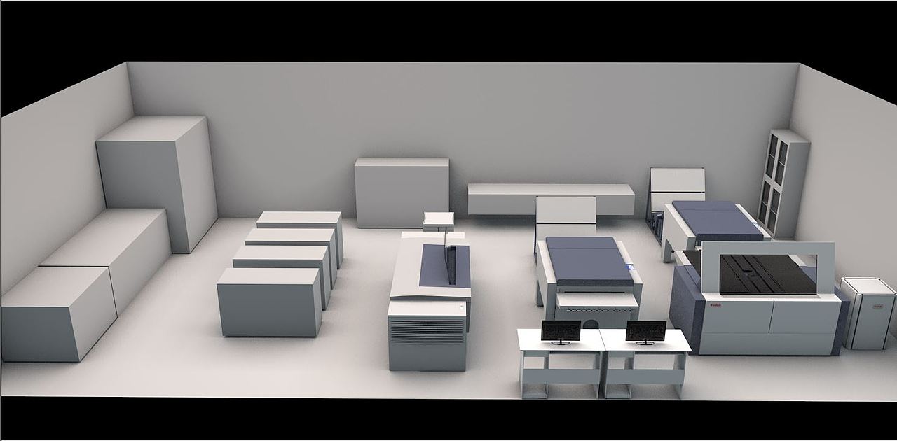 CTP出版室布局方案（图ZMjMwOTQ0ODc2） - 建筑/空间 - 站酷设计师张筱勇原创素材 - 站酷ZCOOL