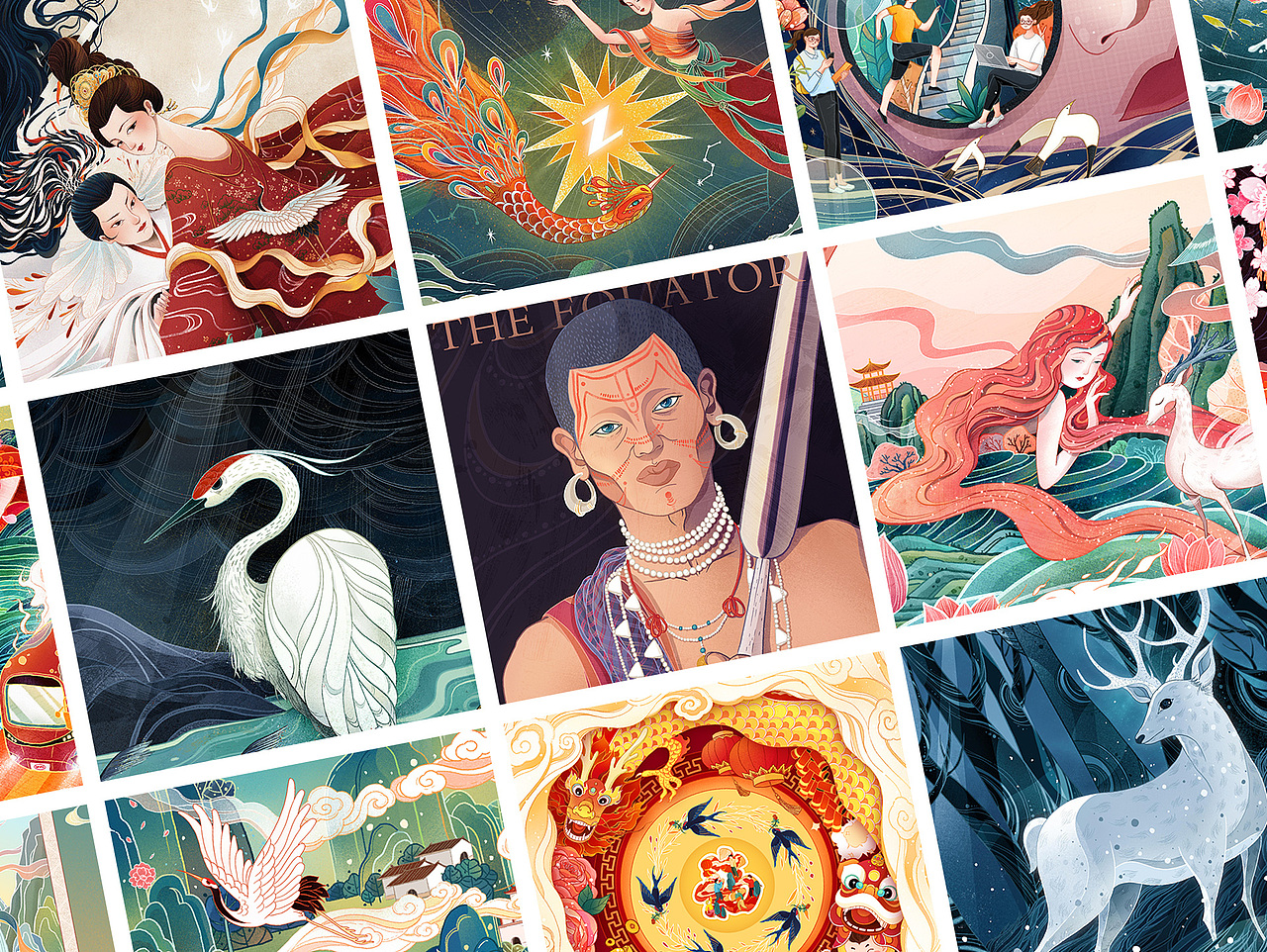 2020年度插画总结(图ZMjM5MzkxMzI4) - 商业插画 - 站酷设计师果果麻GM原创素材 - 站酷ZCOOL