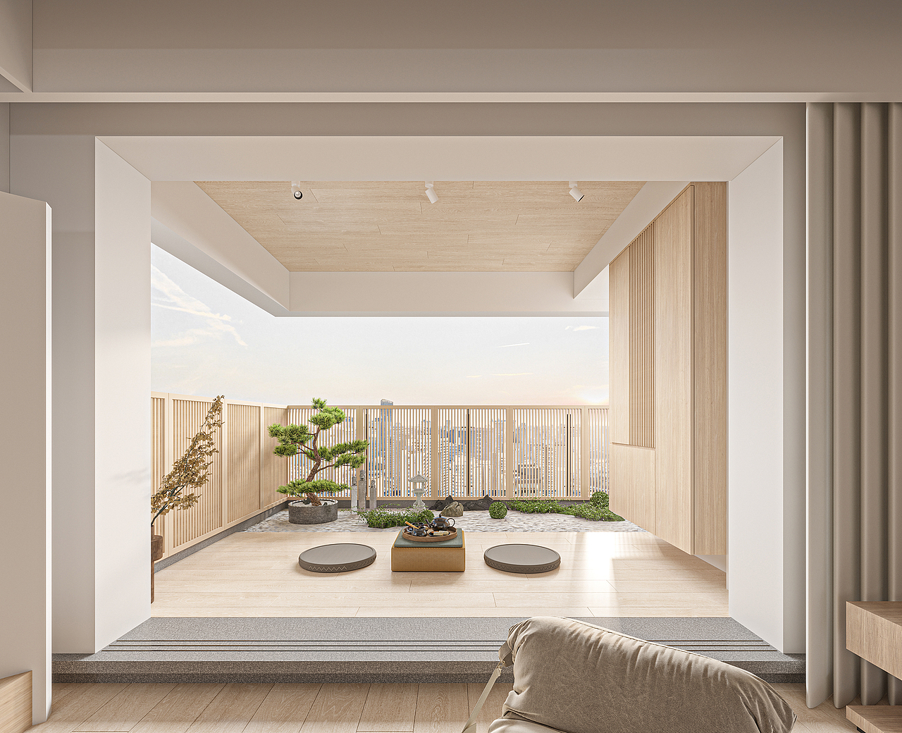 原木日式/乘光设计/住宅空间（图ZMzQ1MzM5NTUy） - 家装设计 - 站酷设计师刘金汉原创素材 - 站酷ZCOOL