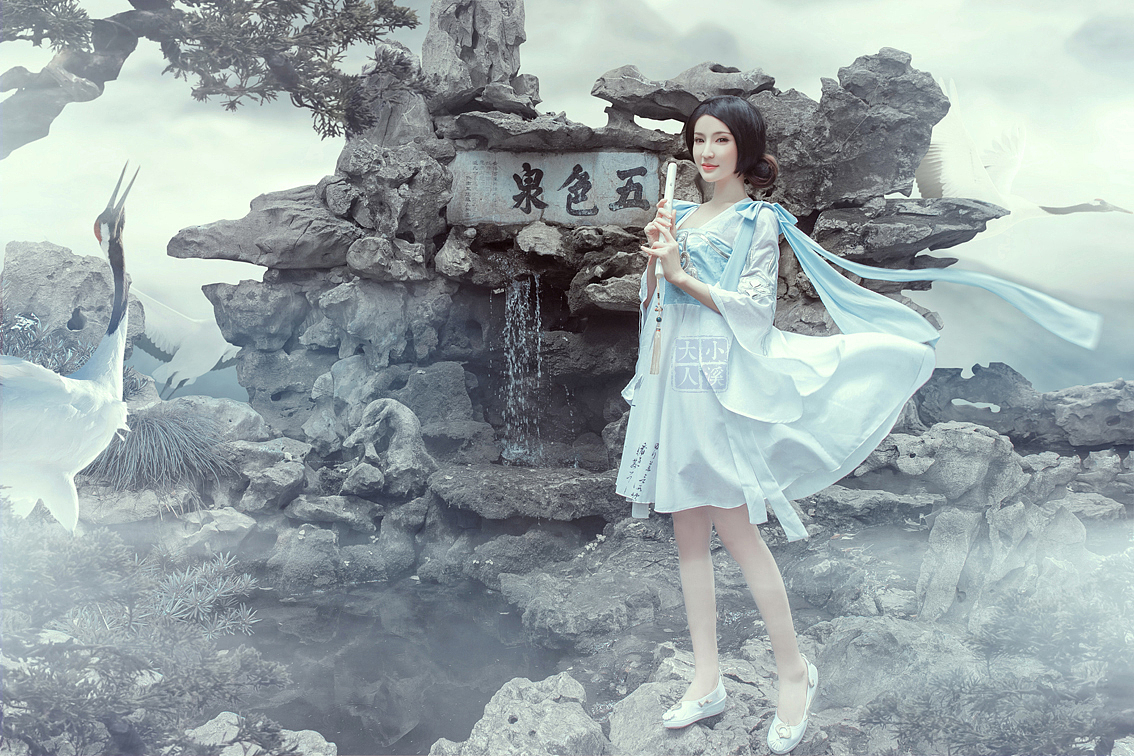 移花少女外景（图ZMTY2NzYzMTgw） - 人像摄影 - 站酷设计师xiangxixlxx原创素材 - 站酷ZCOOL