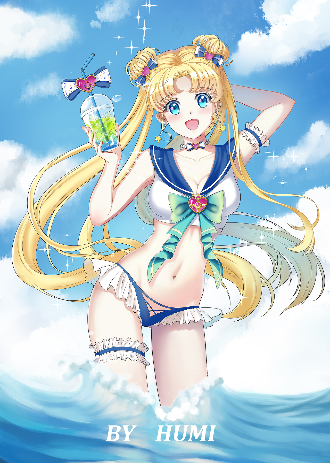 美少女战士   水冰月  泳装