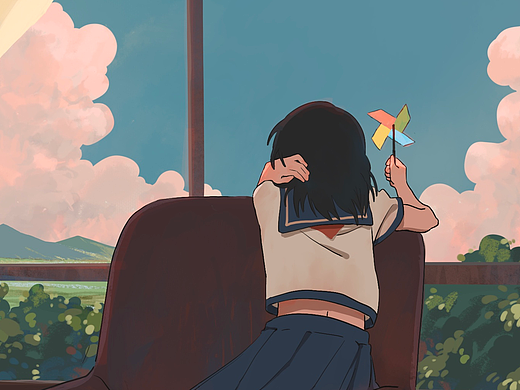 乐划一签【感受夏日】（个人主页-ZNDYzNzIwNDQ=） - 商业插画 - 站酷设计师Lossi10原创素材 - 站酷ZCOOL