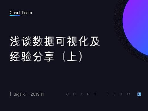 浅谈数据可视化及经验分享（上）