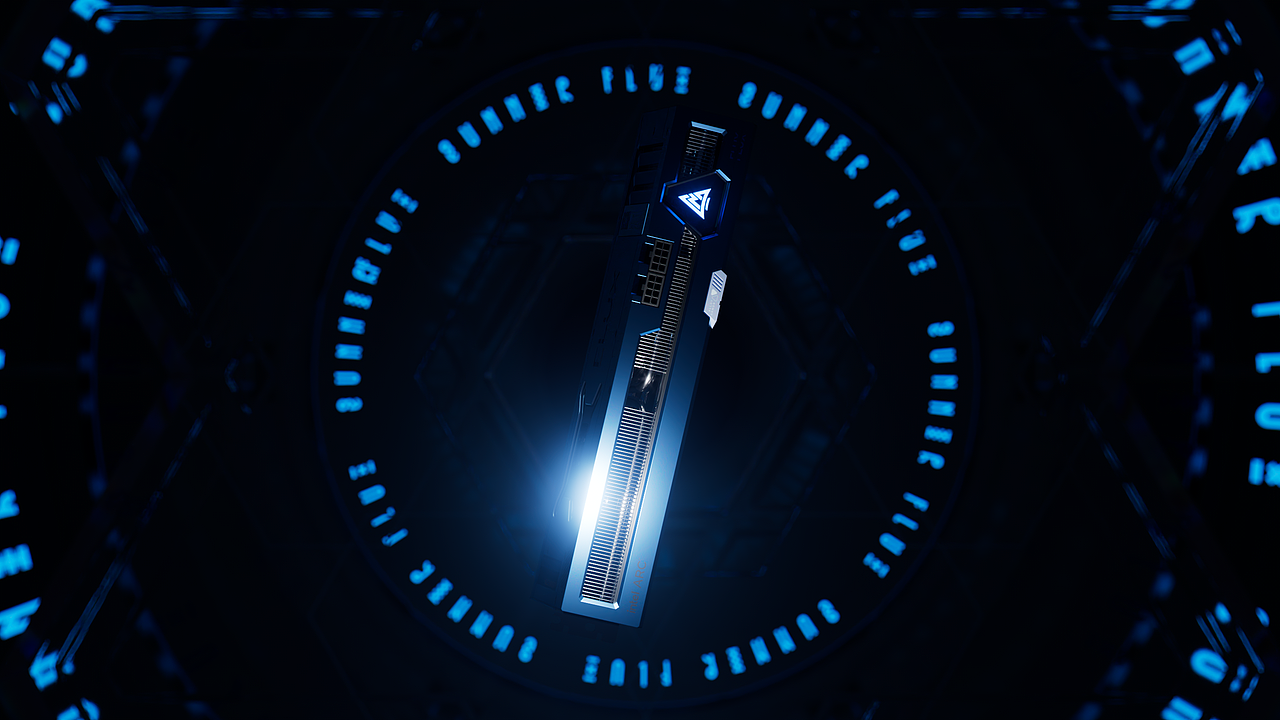GUNNIR INTEL ARC FLUX 显卡宣传CG/KV（图ZMzE5MzE4NTY4） - 动画/影视 - 站酷设计师MingDynasty原创素材 - 站酷ZCOOL