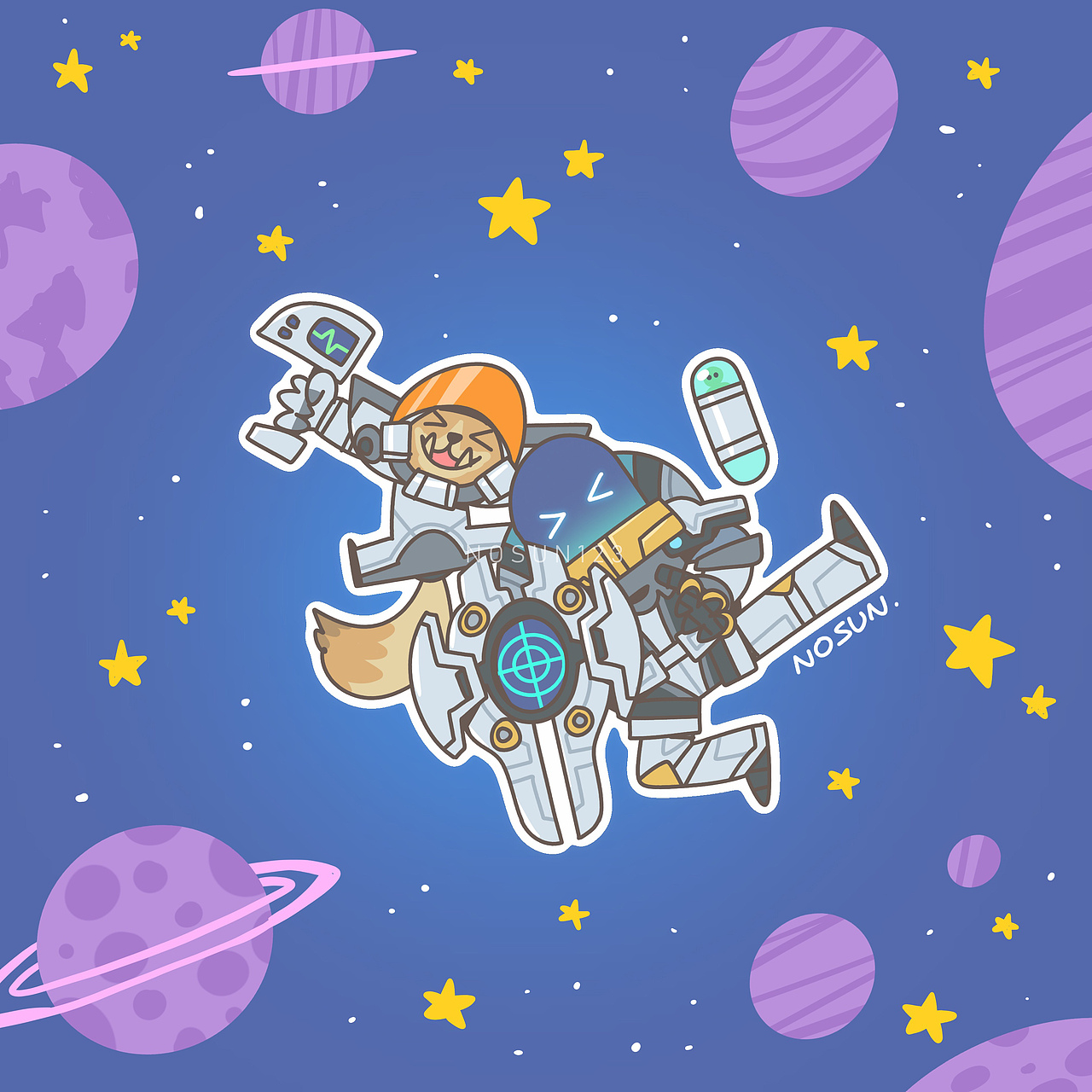 英雄联盟LOL宇航员系列皮肤壁纸