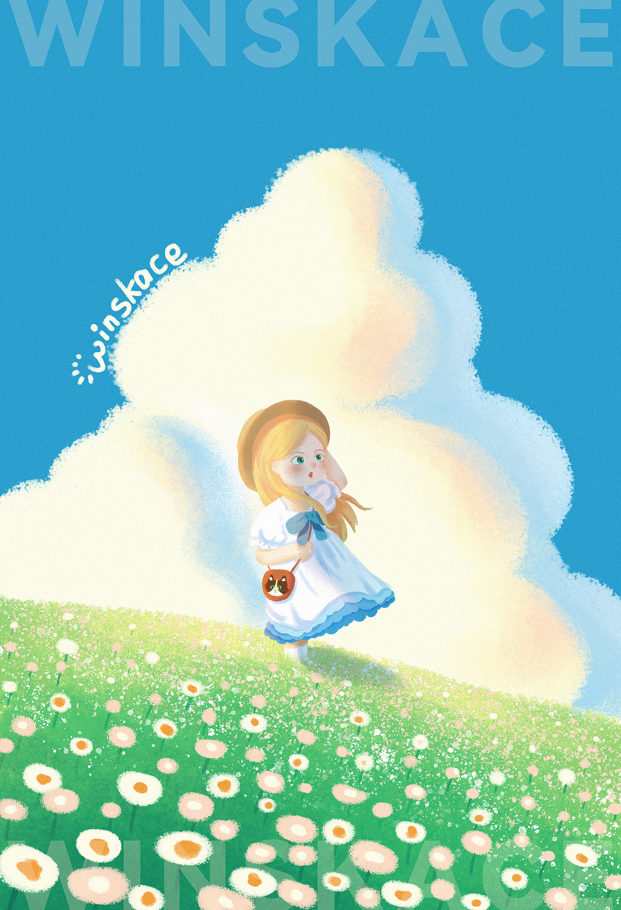 繪本插畫——《我親愛的貓小姐》10（圖ZMzA5Nzk4ODUy） - 創(chuàng)作習(xí)作 - 站酷設(shè)計(jì)師云汜_winskace原創(chuàng)素材 - 站酷ZCOOL