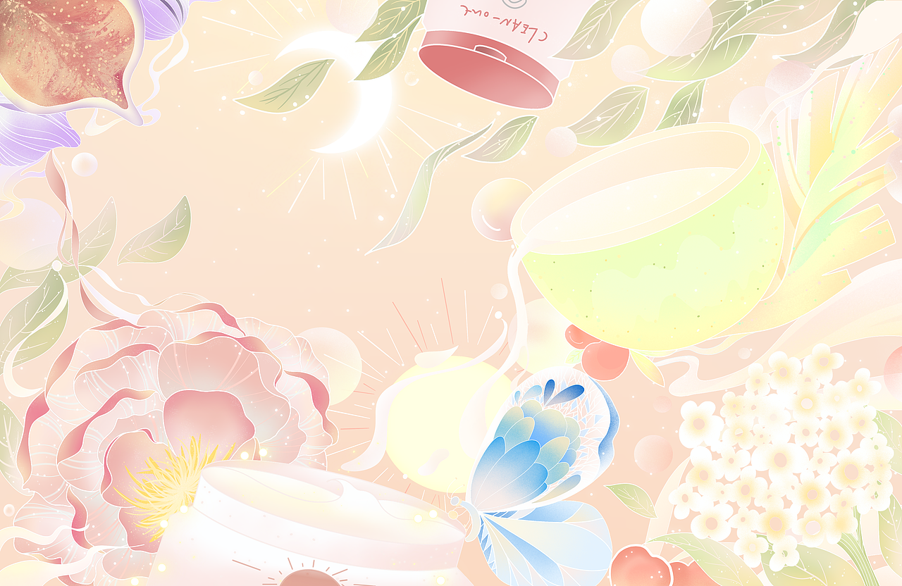 《my CLARINS 寻找天然好食肌-植赋恒美）（图ZMjk4NjM2NDIw） - 海报 - 站酷设计师Sigried双双原创素材 - 站酷ZCOOL