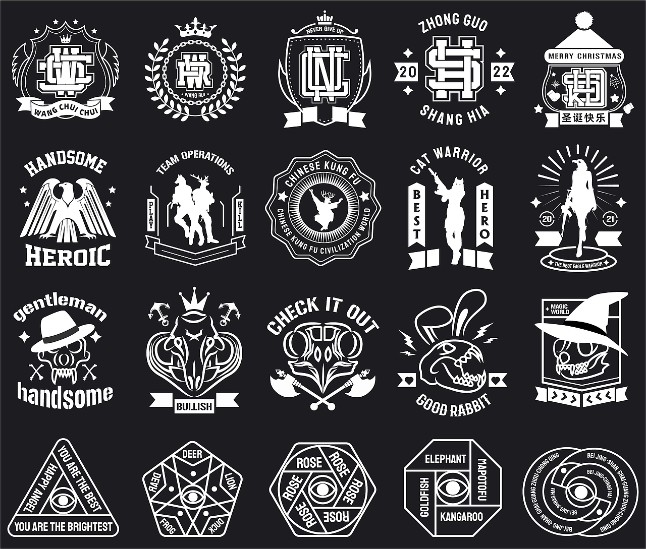 近期-潮流图案整理（图ZMjk4MDgwMDQ4） - 图案 - 站酷设计师锤锤chuichui原创素材 - 站酷ZCOOL