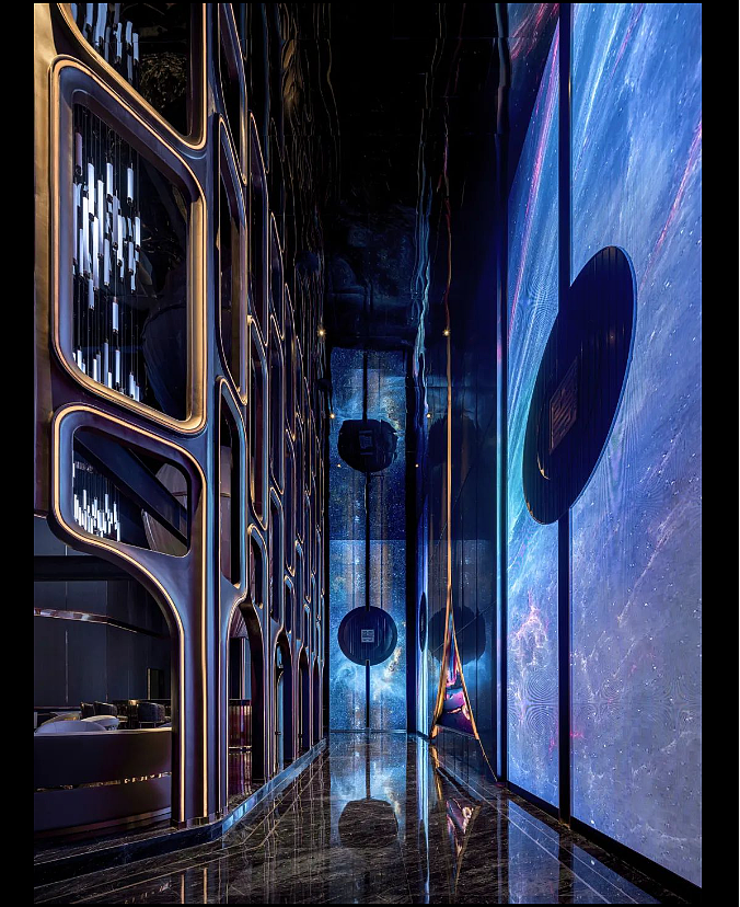 新冶组陈武设计 | 潮奢新娱乐派对空间，西安方尊KTV（图ZMzUxMjkyMjAw） - 商业空间设计 - 站酷设计师新冶组设计原创素材 - 站酷ZCOOL