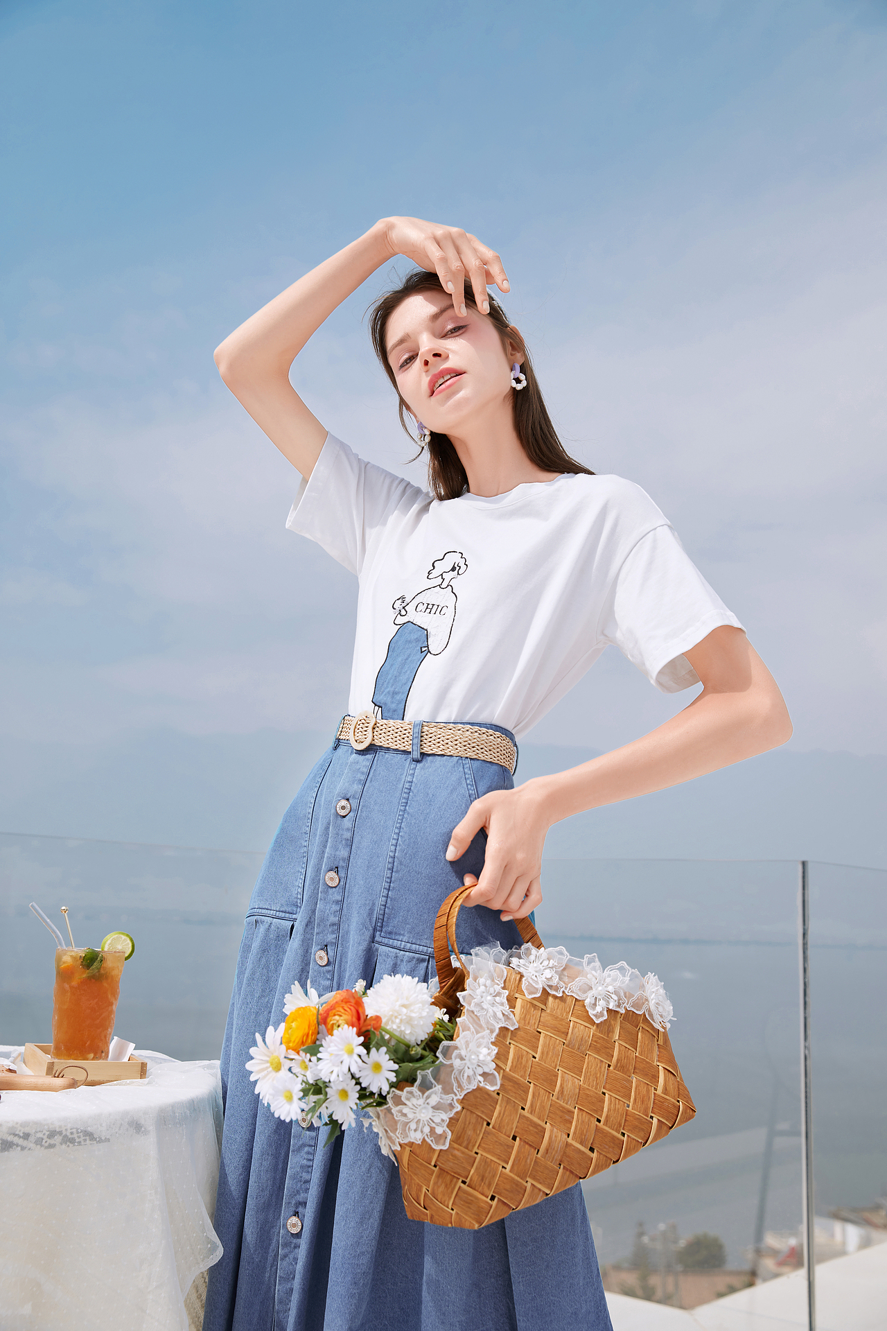 《琉璃之境》夏日主题女装摄影 乐趣文化 #创作加油站#