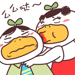 小草鸭魔性篇（图ZMzEwNTkwMzUy） - 网络表情 - 站酷设计师萧凉orz原创素材 - 站酷ZCOOL