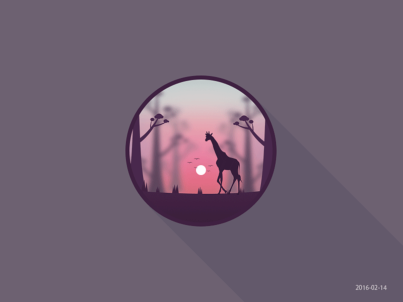 100 icons in 2016-贰月（图ZNDE3MjgxNjQ=） - 图标 - 站酷设计师echoraymond原创素材 - 站酷ZCOOL
