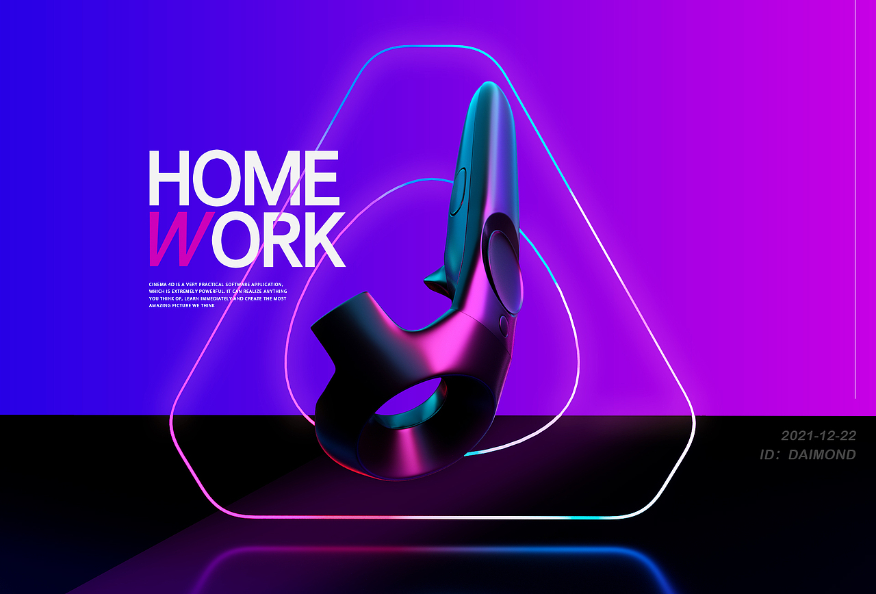 VR手柄3D建模（图ZMjk0MTk1NTg0） - 产品 - 站酷设计师Diamond天原创素材 - 站酷ZCOOL