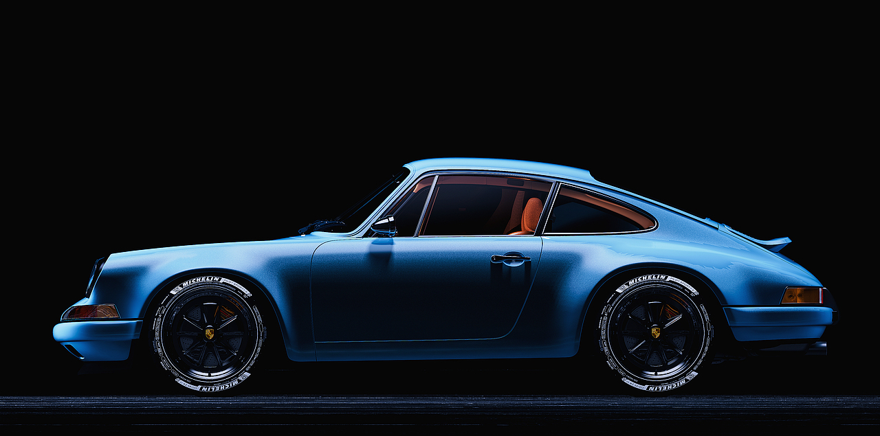 Porsche 911 - Keyshot渲染（图ZMjQxMDI4Mzky） - 机械/交通 - 站酷设计师_财宝原创素材 - 站酷ZCOOL