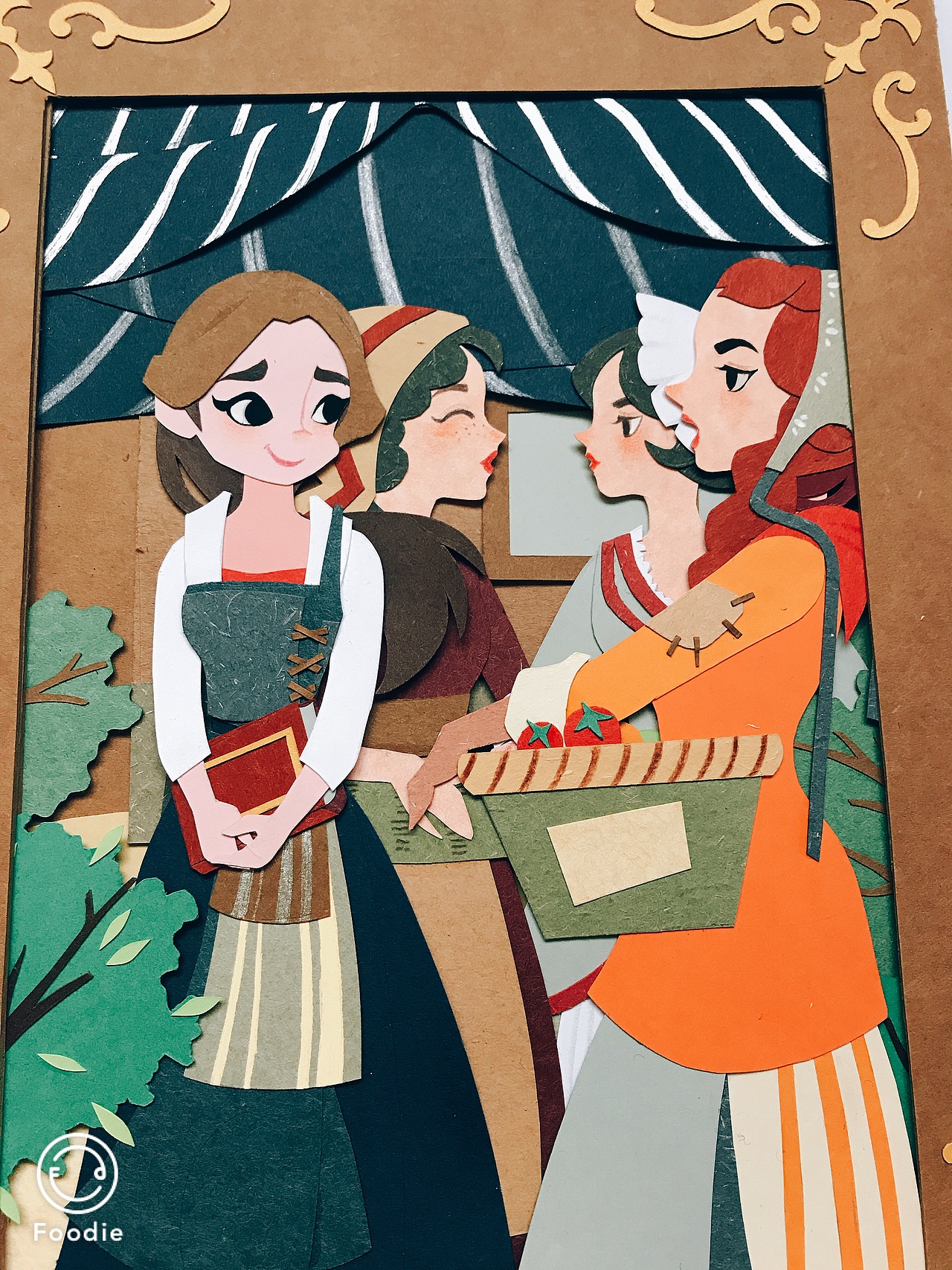 剪纸插画（图ZMTQxODg5NzQw） - 概念设定 - 站酷设计师叫我陈森林原创素材 - 站酷ZCOOL