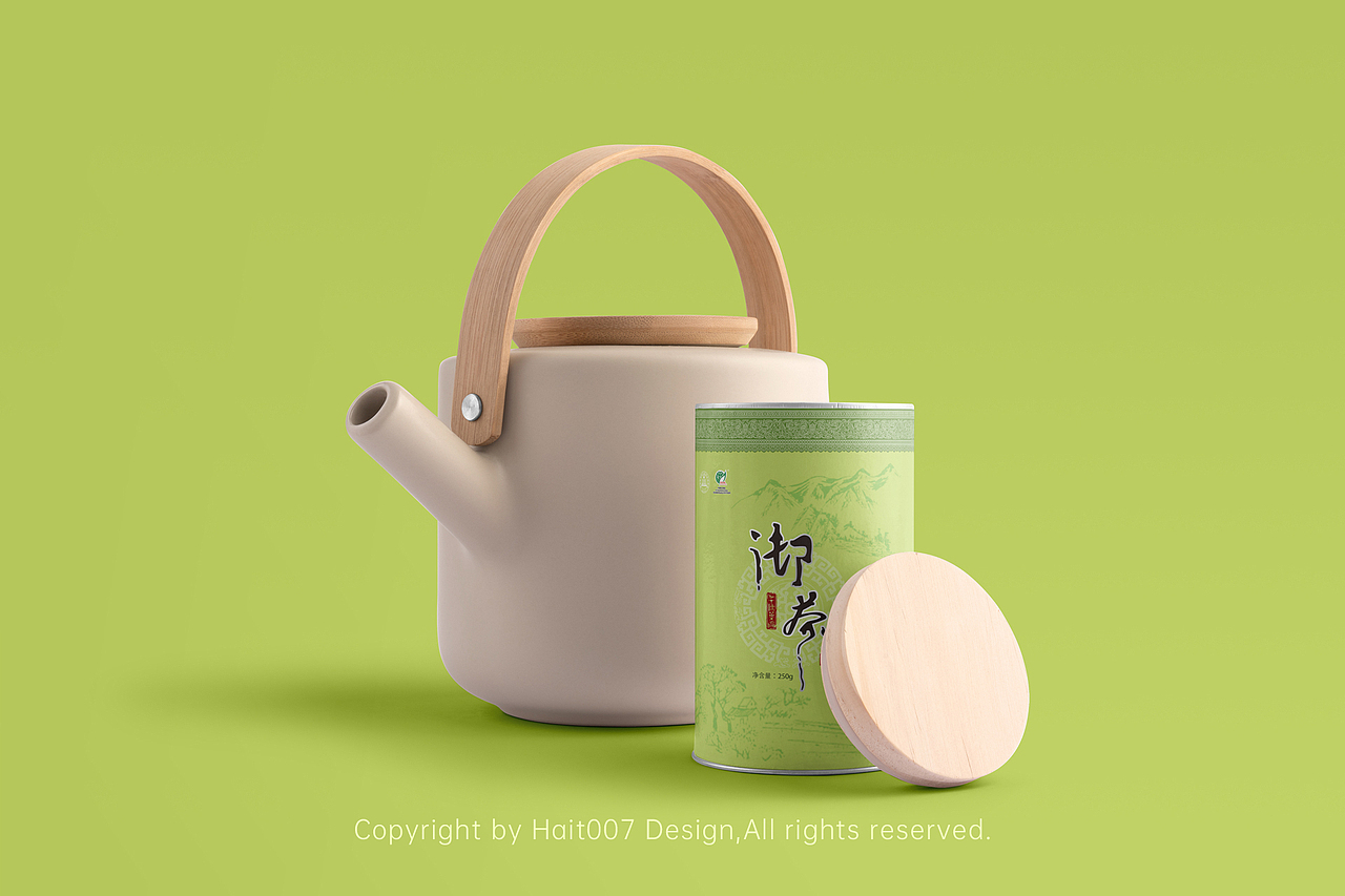 一杯人间甘露【御茶】之包装设计