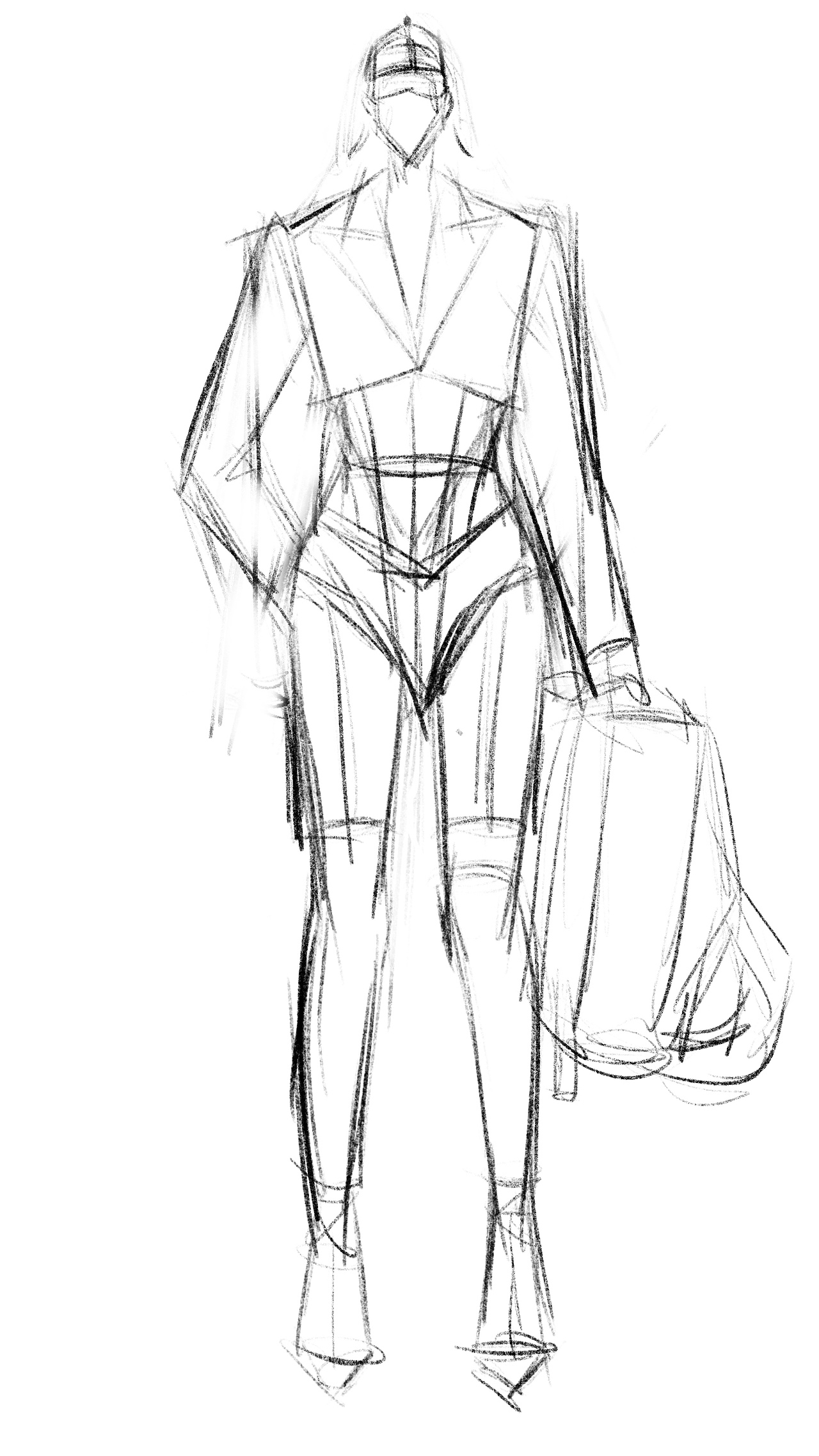 NO.17 服装设计插画（图ZMjEyMzA0MjAw） - 休闲/流行服饰 - 站酷设计师服装设计可可念原创素材 - 站酷ZCOOL