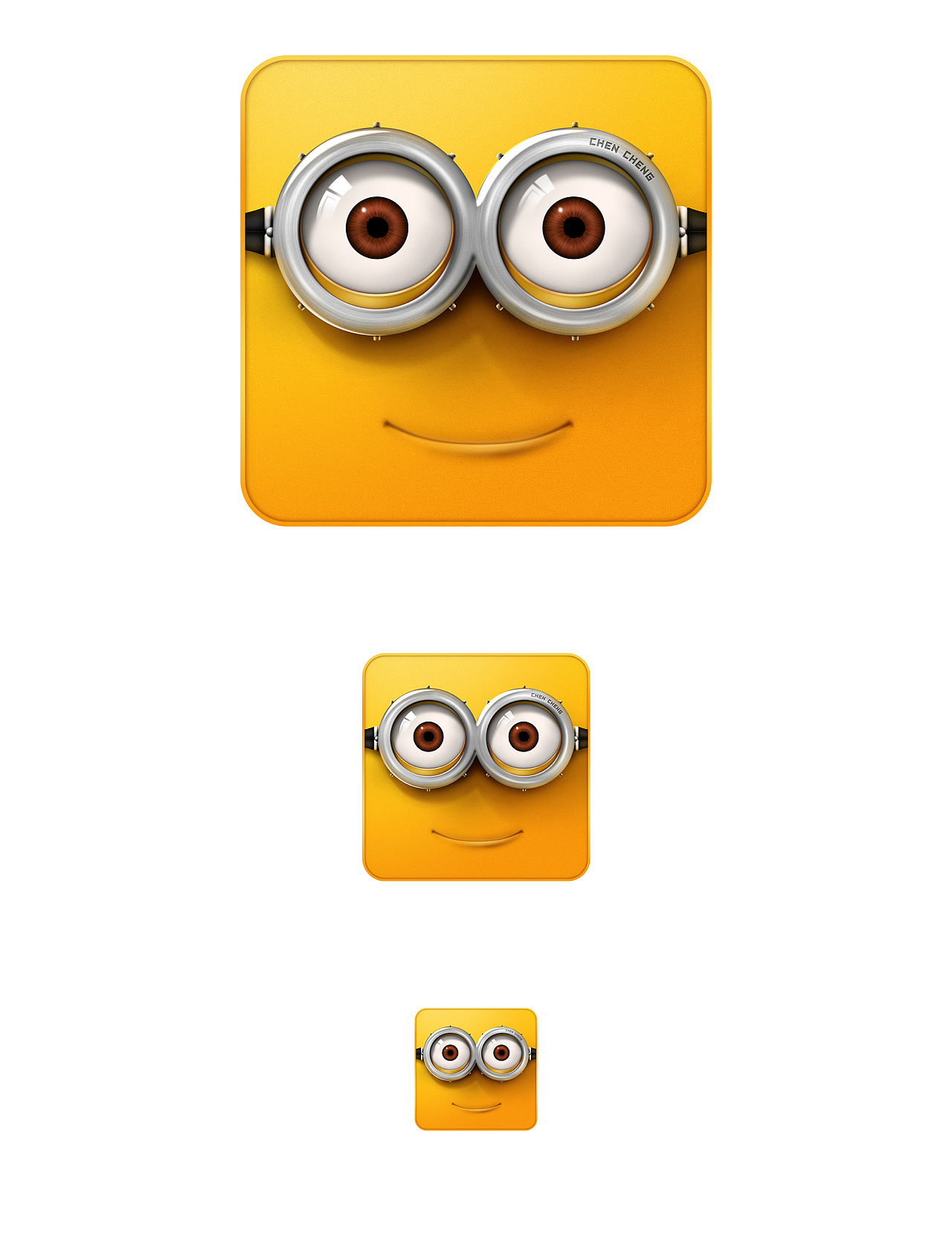 小黄人头像图标设计及步骤图分享